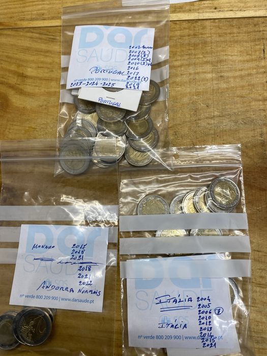 Moedas de 2 € Comemorativas (TROCA)