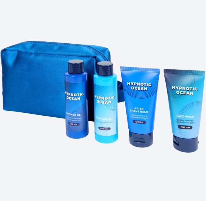 Zestaw kosmetyków męskich morski