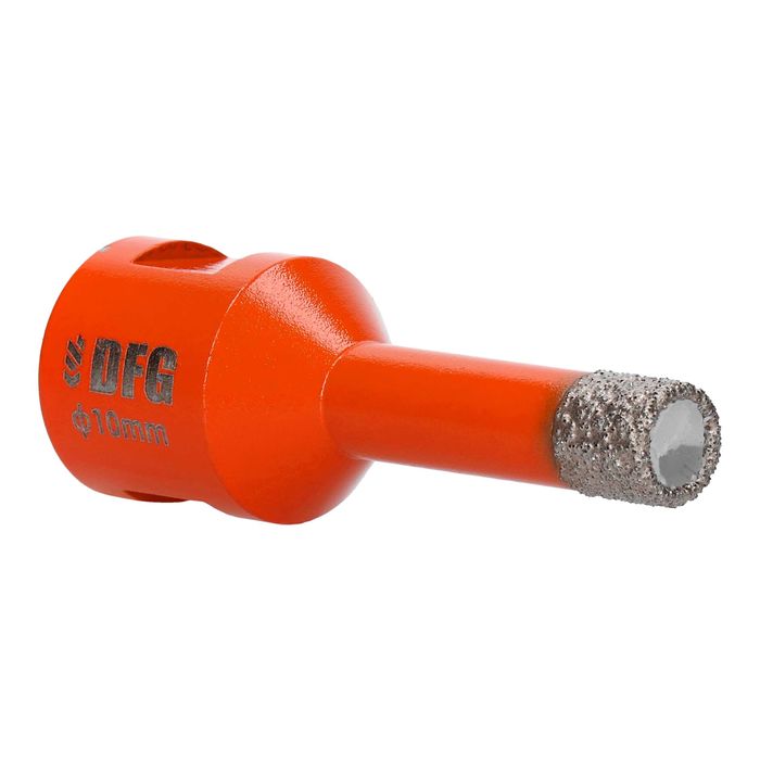 Otwornica DIAMENTOWA, wiertło do gresu, kafli fi 10mm NOWA DFG PREMIUM