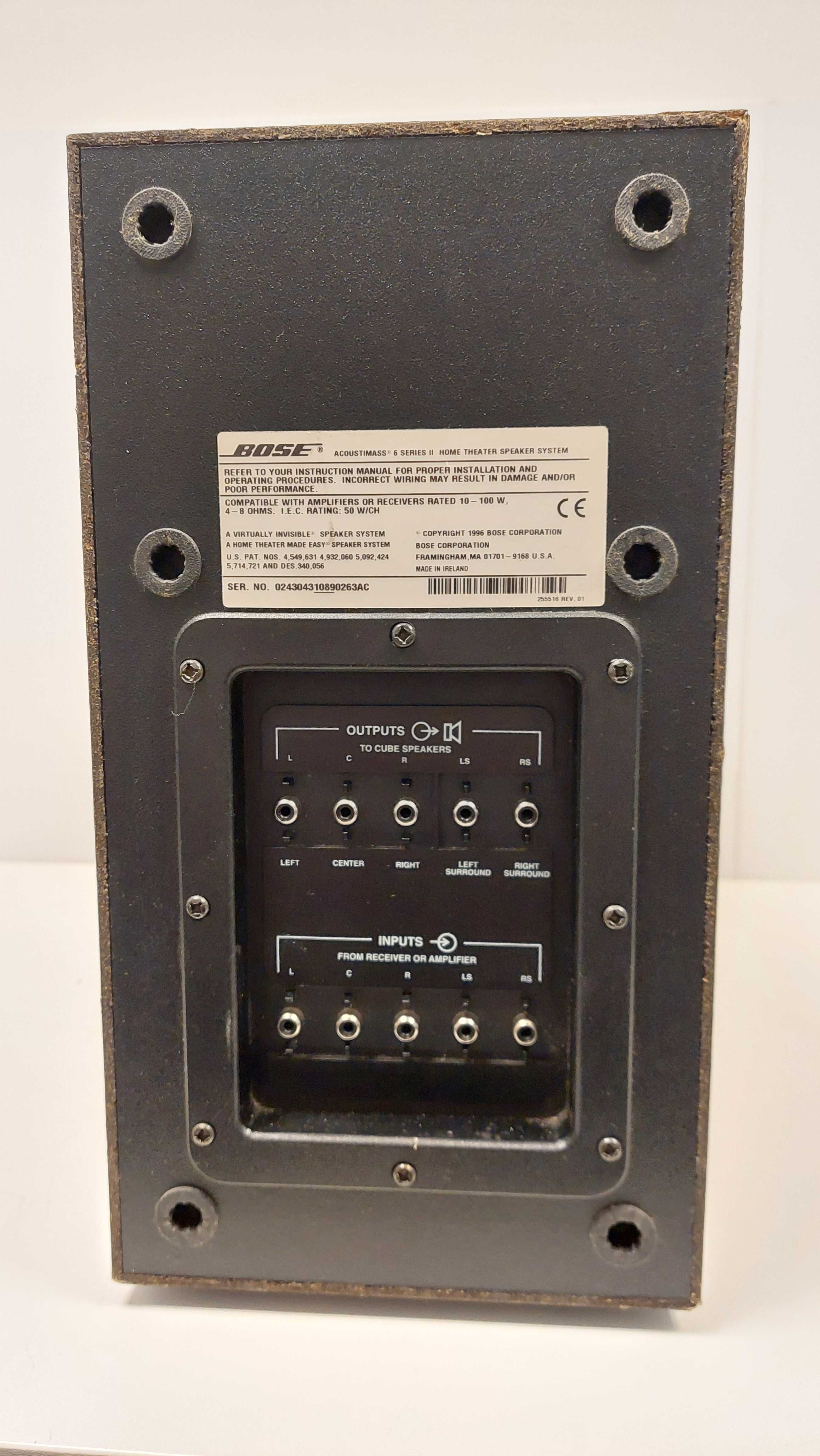 System głośników kina domowego Bose Acoustimass 6 Series II 5.1