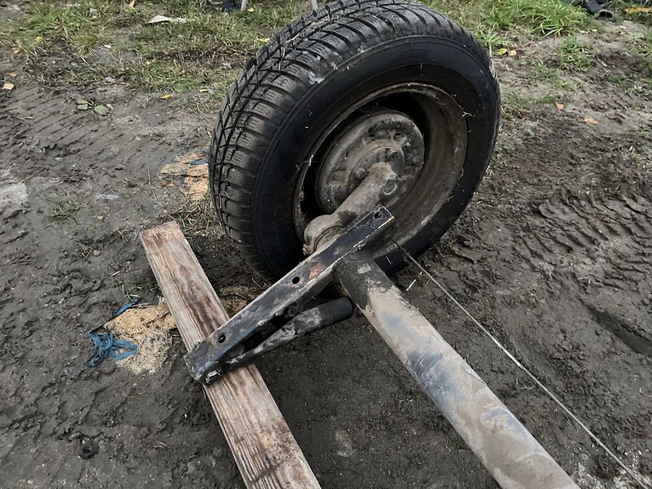 Oś do przyczepki hamowana 850kg