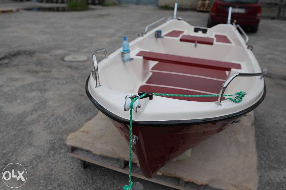 Łódź wiosłowa motorowa MURENA 380 łódka łodzie