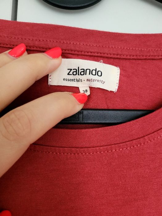 Koszulka bluzka ciążowa 36/38 bawełna modal