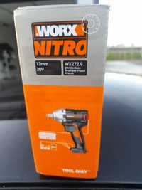 Klucz udarowy bezszczotkowy nitro worx wx 272.9