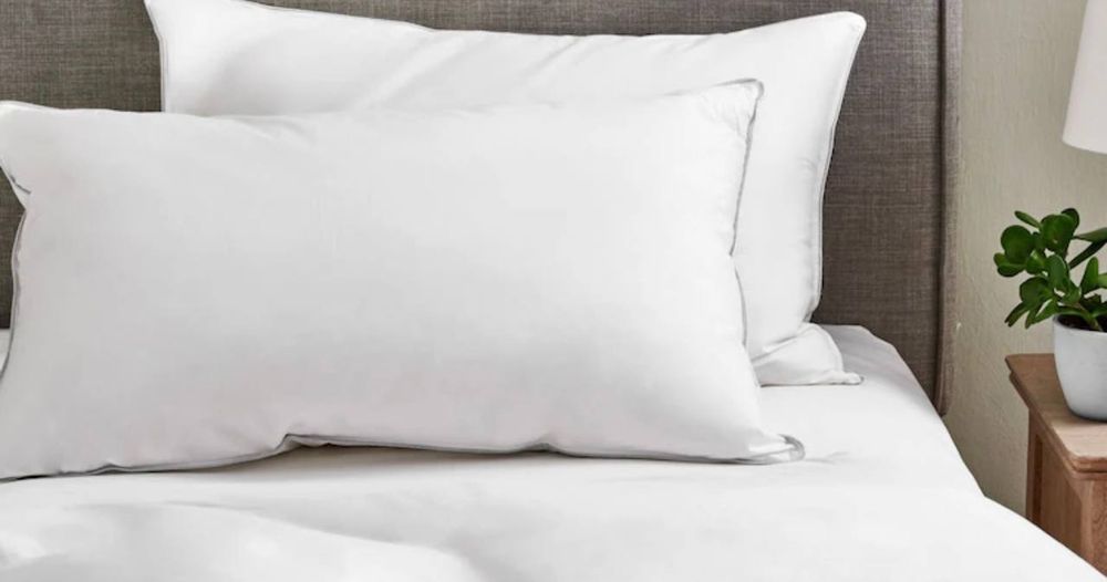 Набір з двох анатомічних подушок з ефектом пам'яті