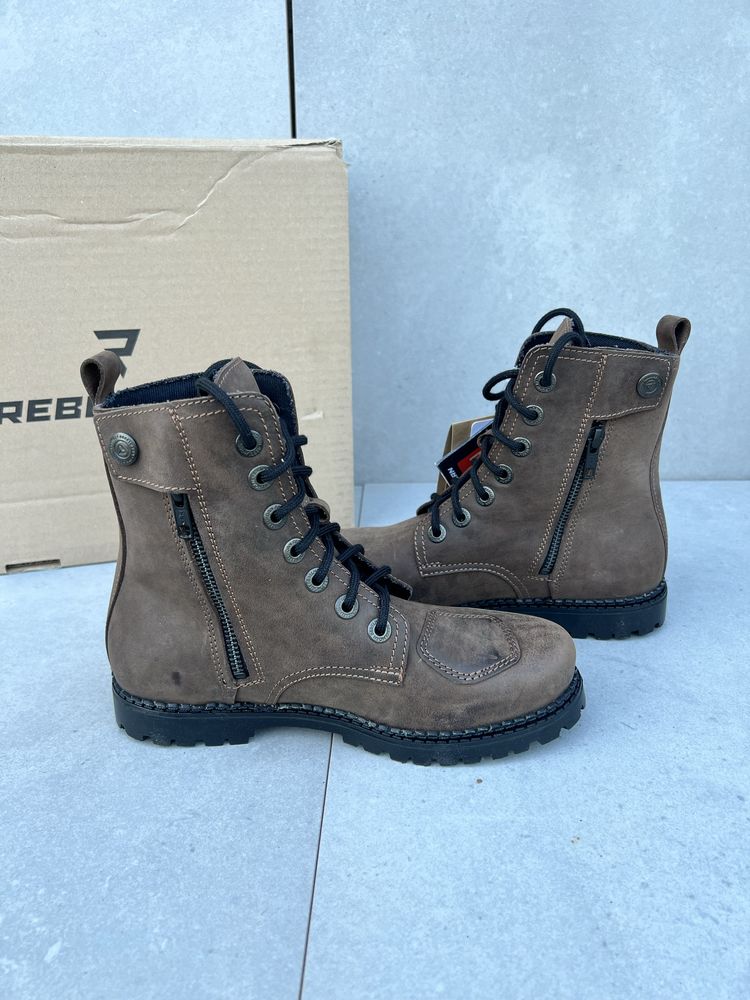 REBELHORN NOMAD vintage - 37 buty motocyklowe glany NOWE