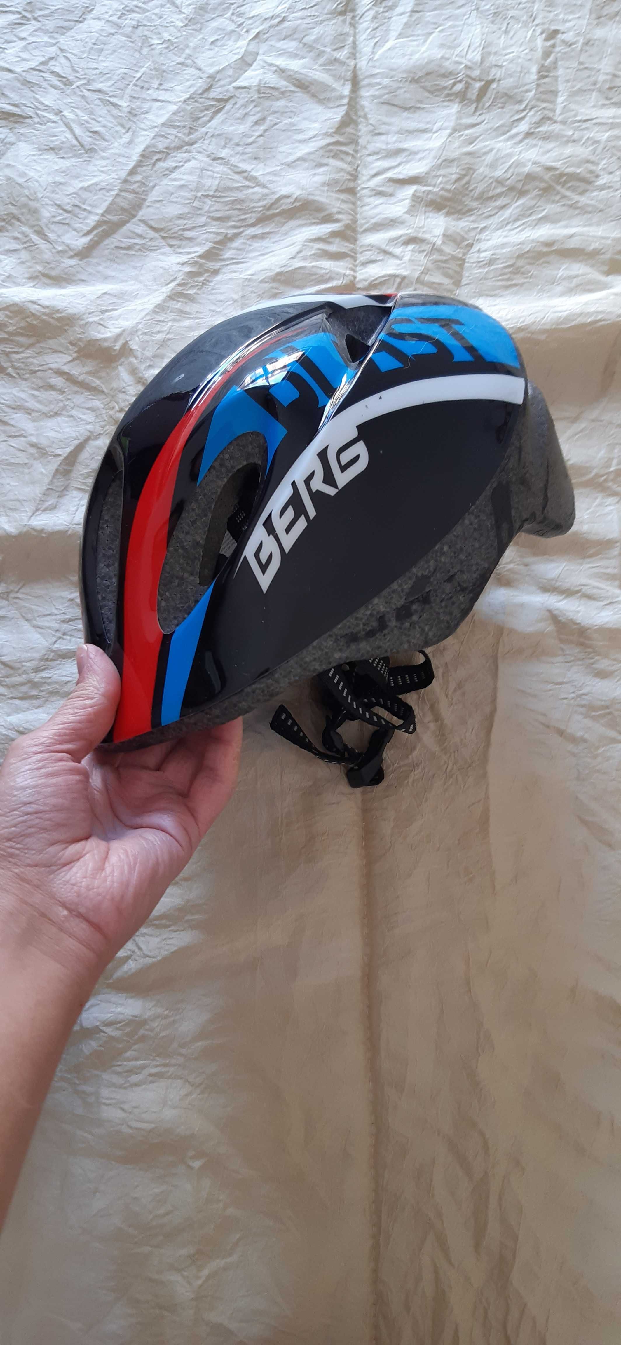 Conjunto de capacete e proteção para bicicleta