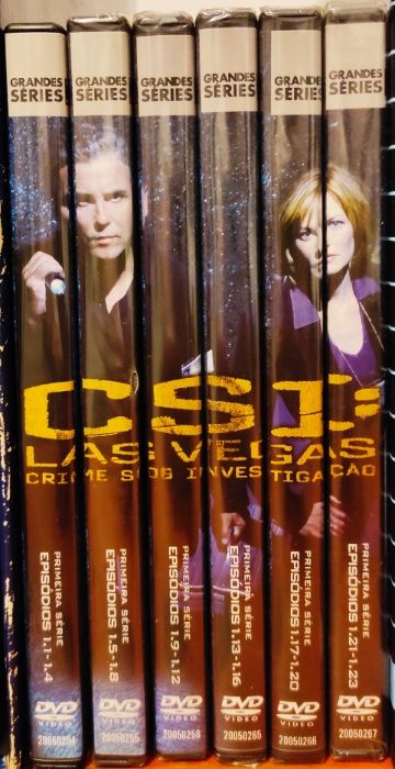 CSI: Crime Sob Investigação Las Vegas - Primeira Série - 2000 - DVD