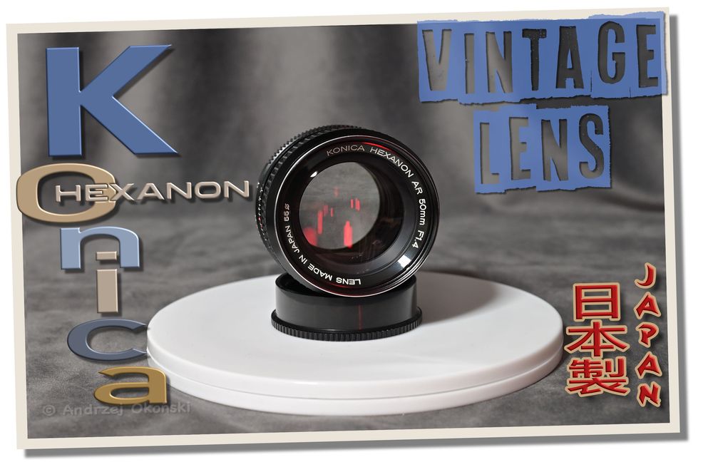 Obiektyw KONICA HEXANON AR 1.4 / 50mm