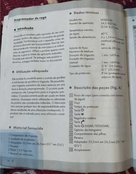 Programador de Rega Florabest