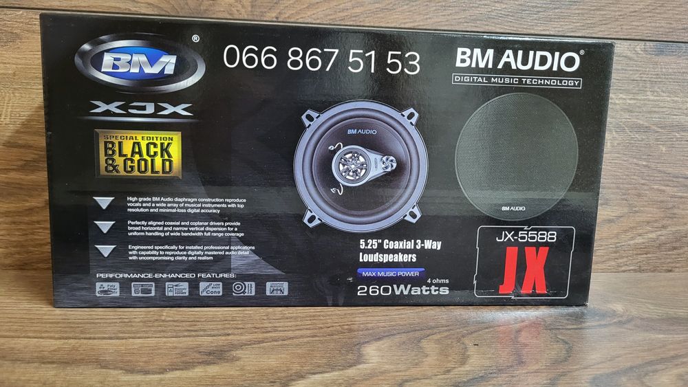 13см Boschmann JX-5588/динаміки в авто/колонки