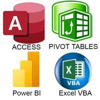 Faço trabalhos em Excel, Access e PowerBi (VBA, Macros e power pivot)