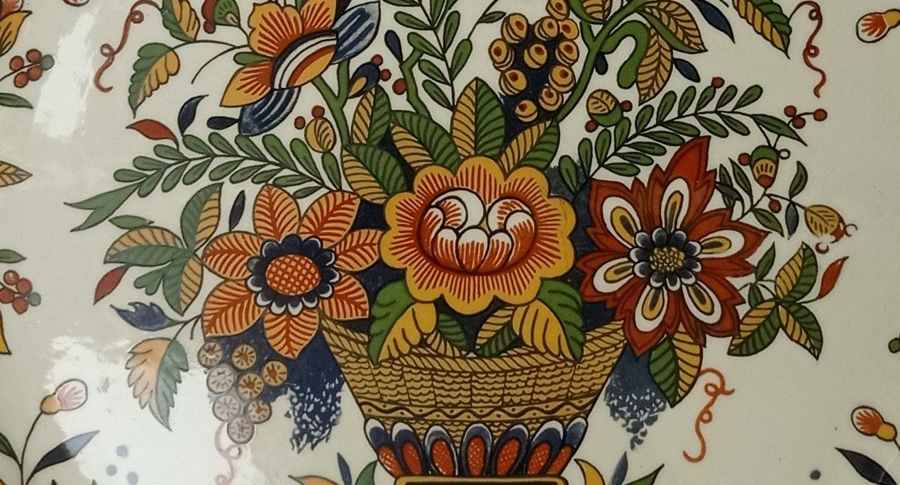 Dekoracyjny talerz Delft handmade Holland