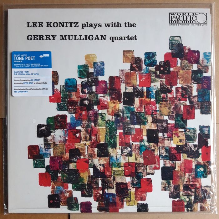 LP Lee Konitz Plays With The Gerry Mulligan Quartet