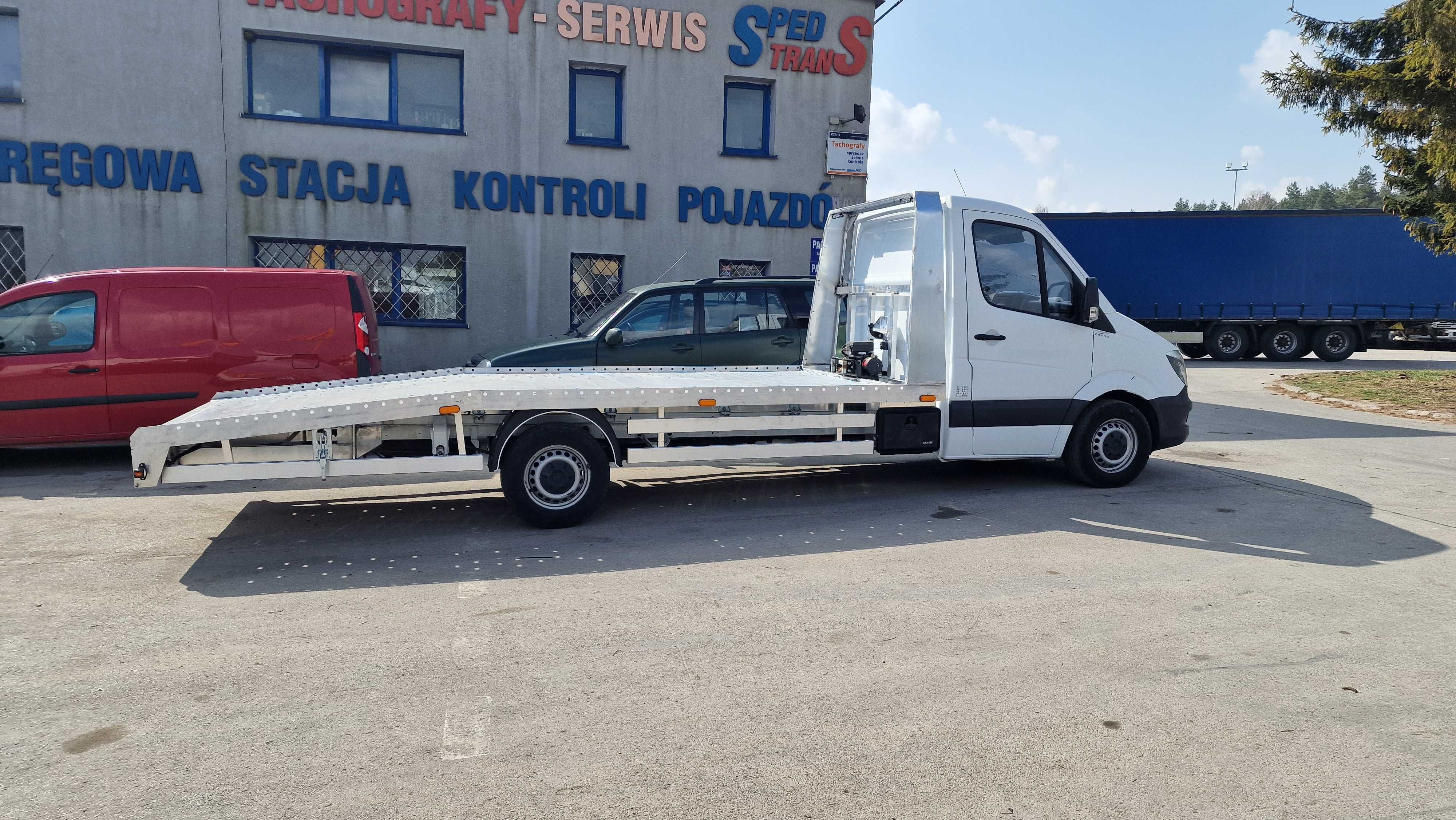 Mercedes Sprinter Vw Crafter Autolaweta Laweta Najazd Alu 100%