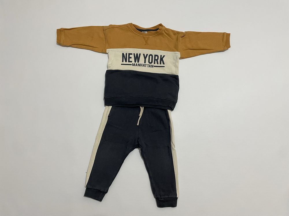 Komplet dziecięcy H&M r. 86 — bluza bardzo dobry, spodnie dobry