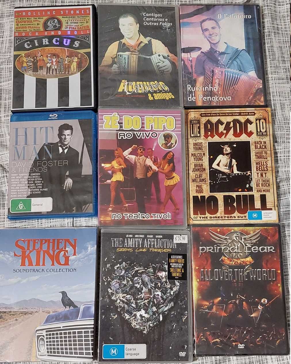 Dvds -Cds e Bluray desde 5€
