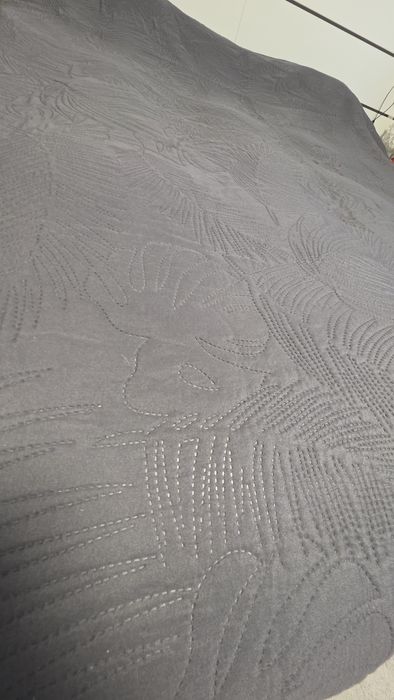 Narzuta szara 220x240 stan idealny!