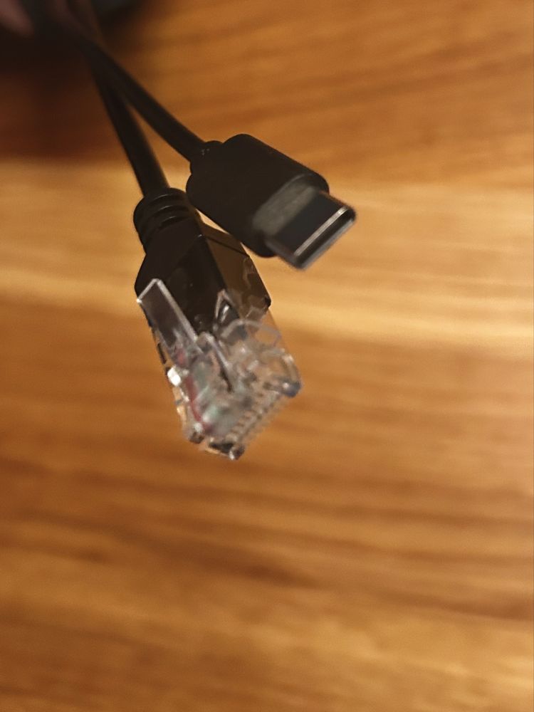 POE Splitter pd08s перехідник Type-C USB + RJ45 LAN