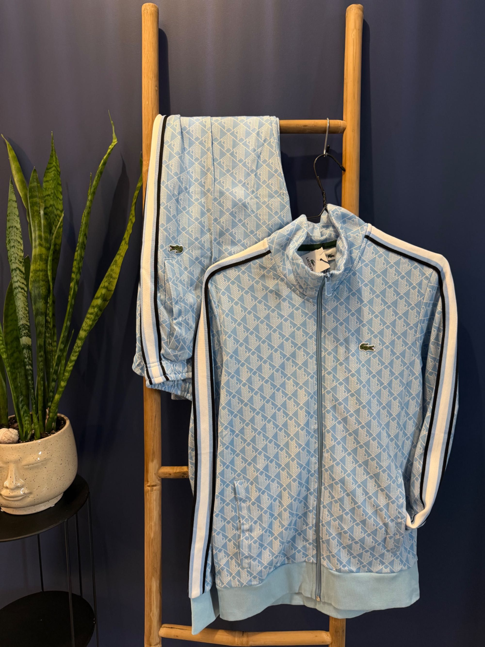Спортивний костюм Lacoste Monogram Light Blue