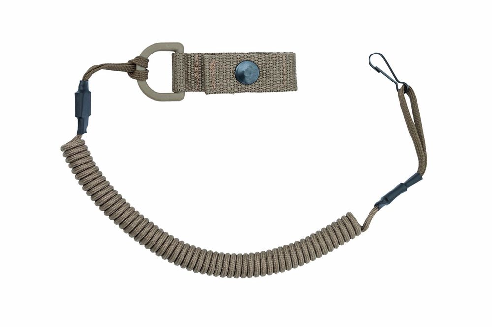 Тренчик шнур страховочный спираль койот/черный/олива/камуфляж