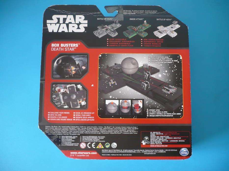 STAR WARS box busters ( Novos )