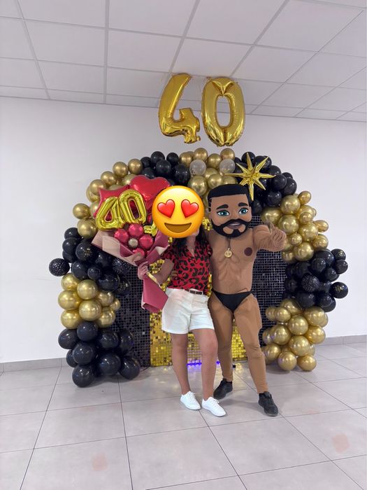 Żywa maskotka tancerz Alvaro na imprezy