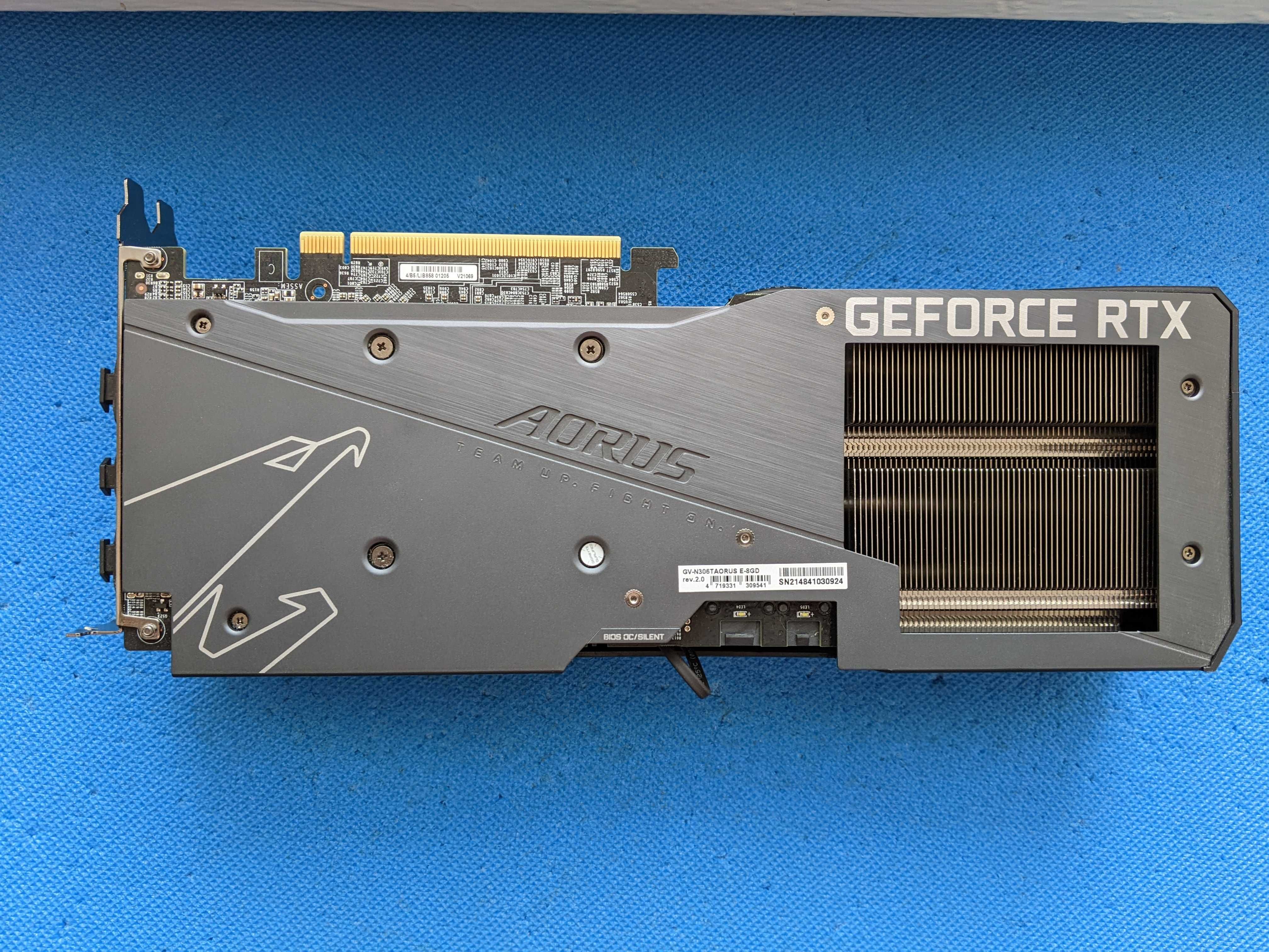 RTX 3060 Ti GIGABYTE AORUS GeForce ELITE 8G rev. 2.0