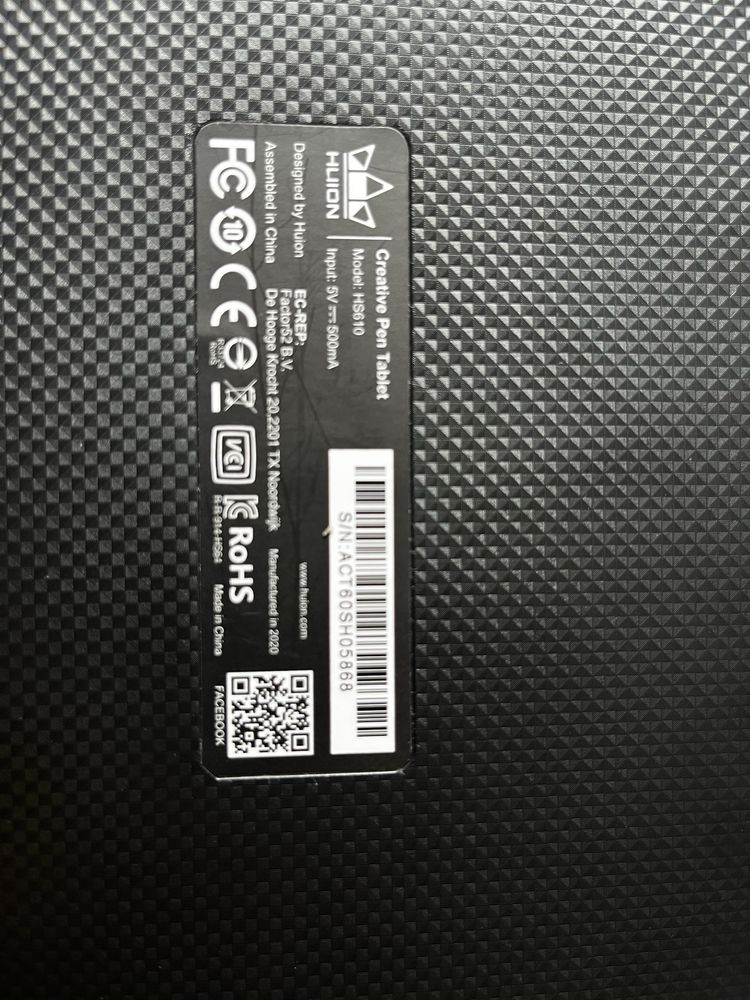 Tablet graficzny Huion HS610