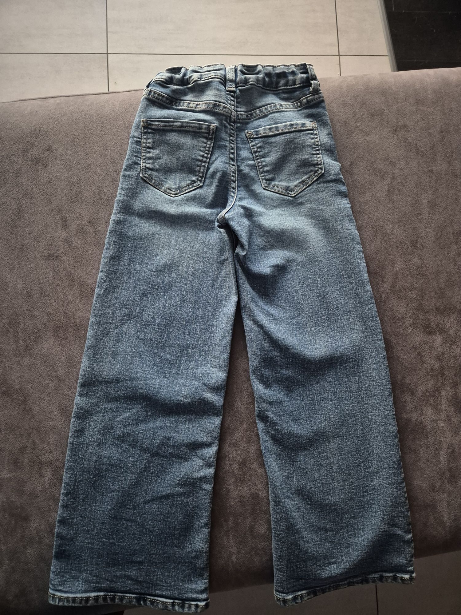 Spodnie dziewczęce h&m 122