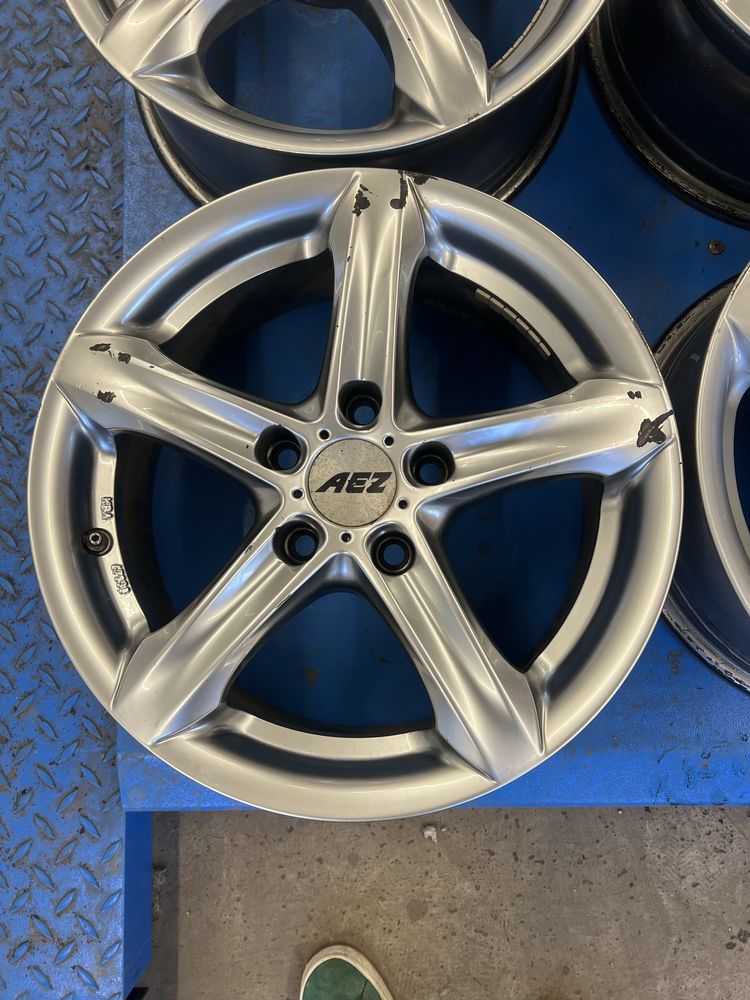 Felgi aluminiowe AEZ 7Jx16H2 ET48 5x112 VW Passat Golf Skoda Seat