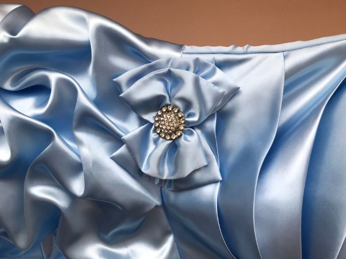 Выпускное (вечернее) эксклюзивное платье со стразами + подъюпник