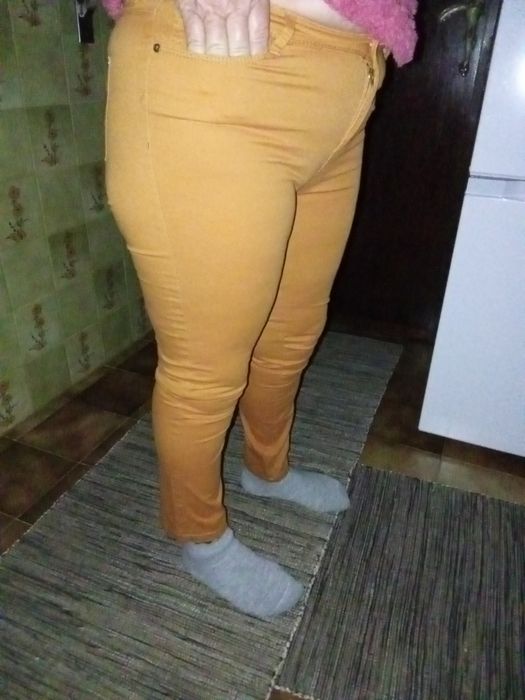 Conjunto de 3 calças ganga de mulher