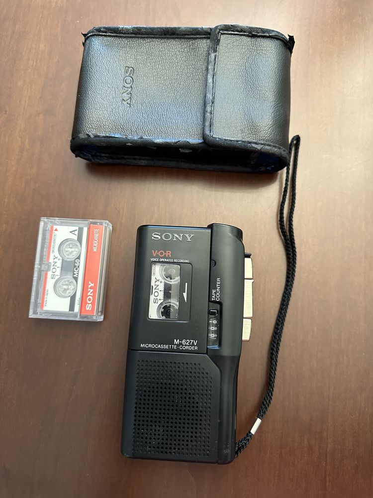 Sony M-627V Gravador V-O-R ( Voice Operated Recorder )