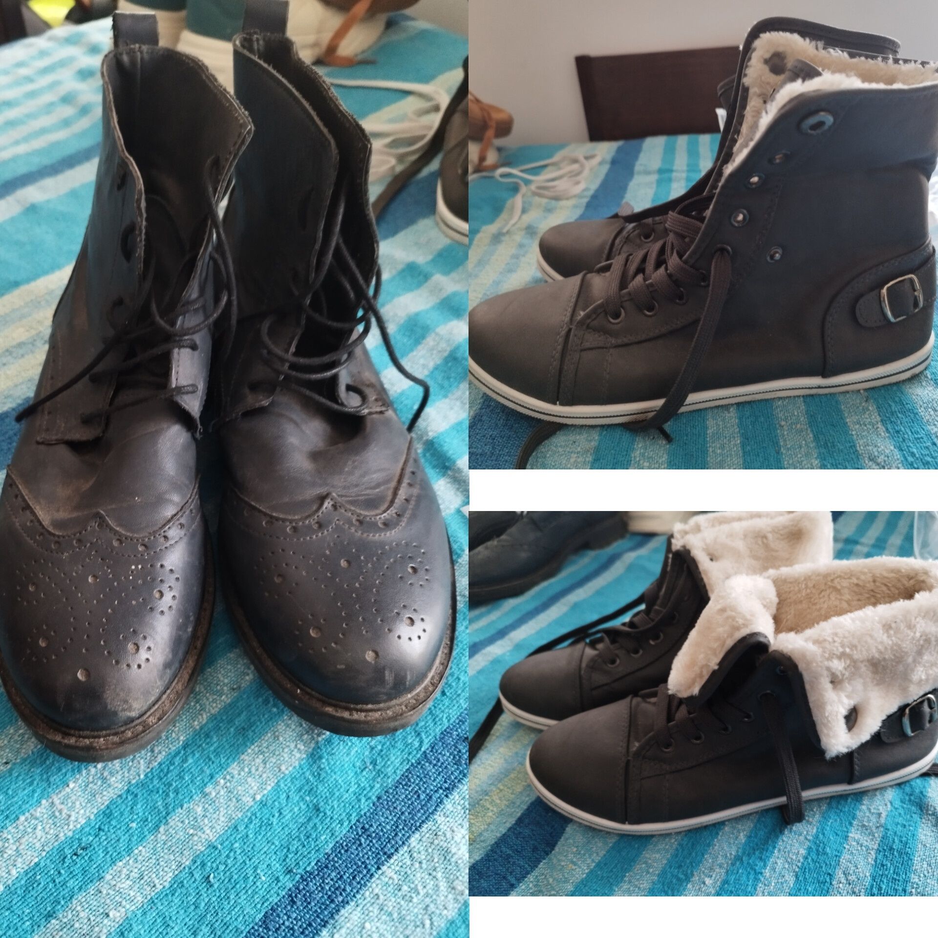 SALDOS Botas número 42/ 20 euros os 2 pares