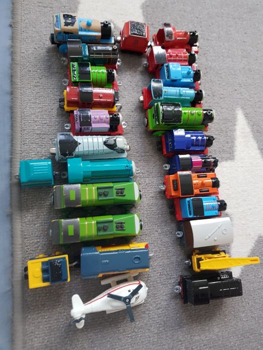 metalowe ciuchcie tomek i przyjaciele lokomotywy