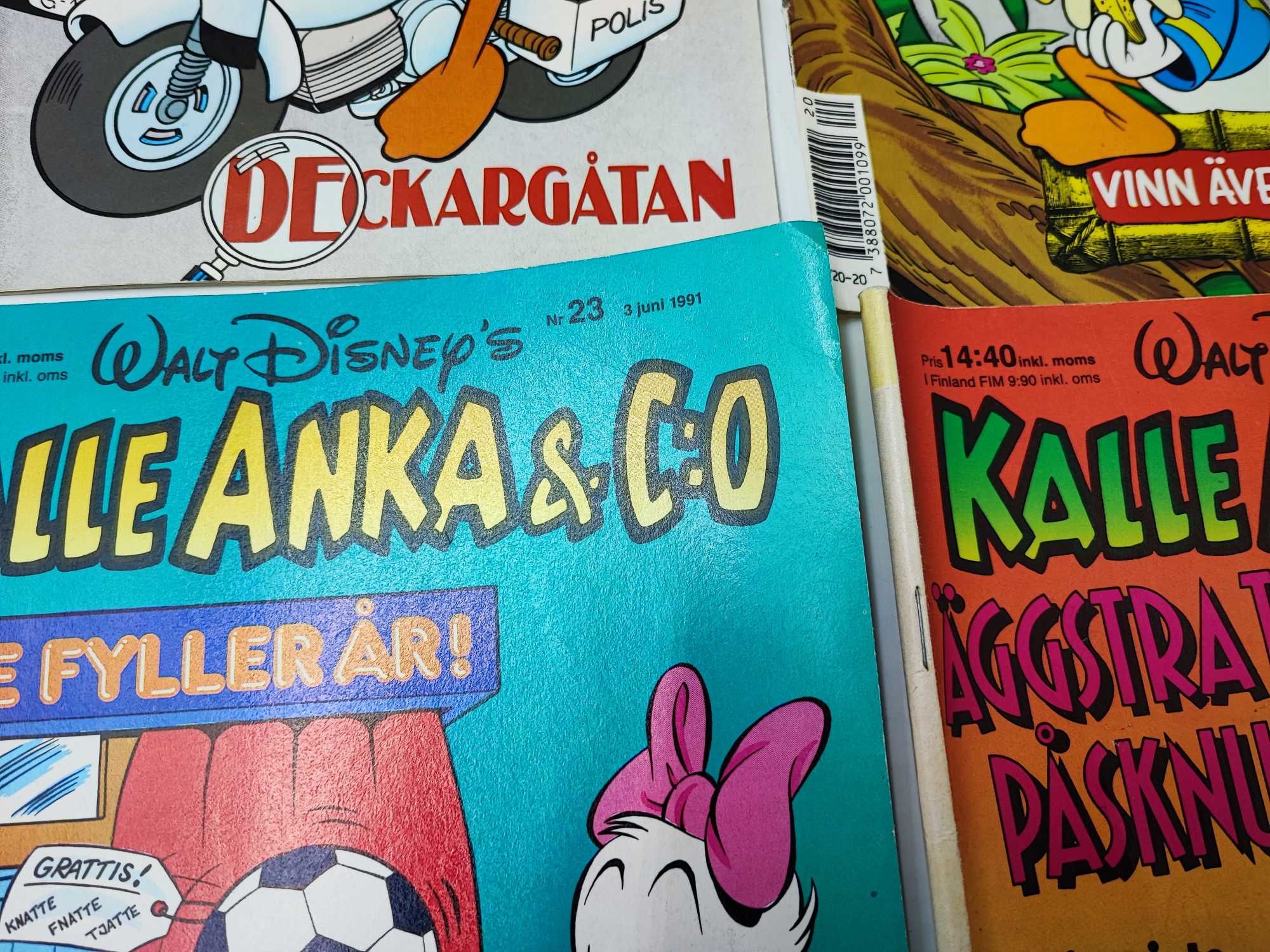 Kalle Anka & c:o komiksy kaczor Donald