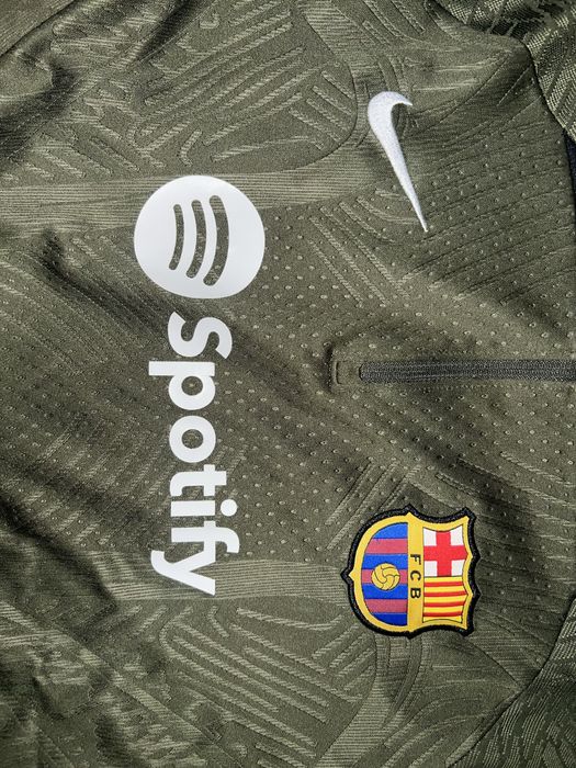Стильна тренувальна кофта найк nike FC Barcelona