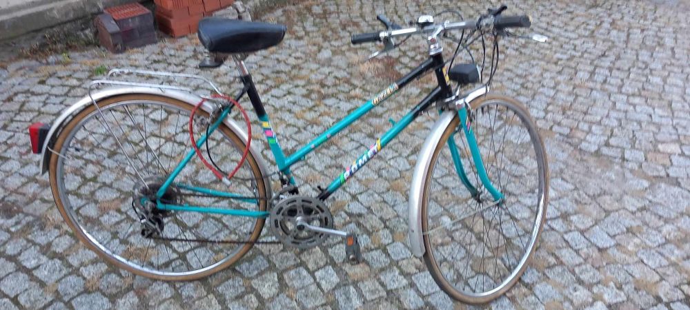 Rower romet Gazela  PRL rowerek kolażówka