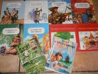 lote 10 livros infanto juvenis-excalibur,tell,ulisses,midas,primos,ric