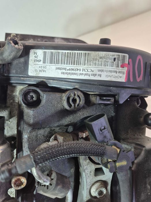 Silnik Kompletny VW Seat TOLEDO Skoda RAPID AUDI A1 1.6 TDI CXM CXMA