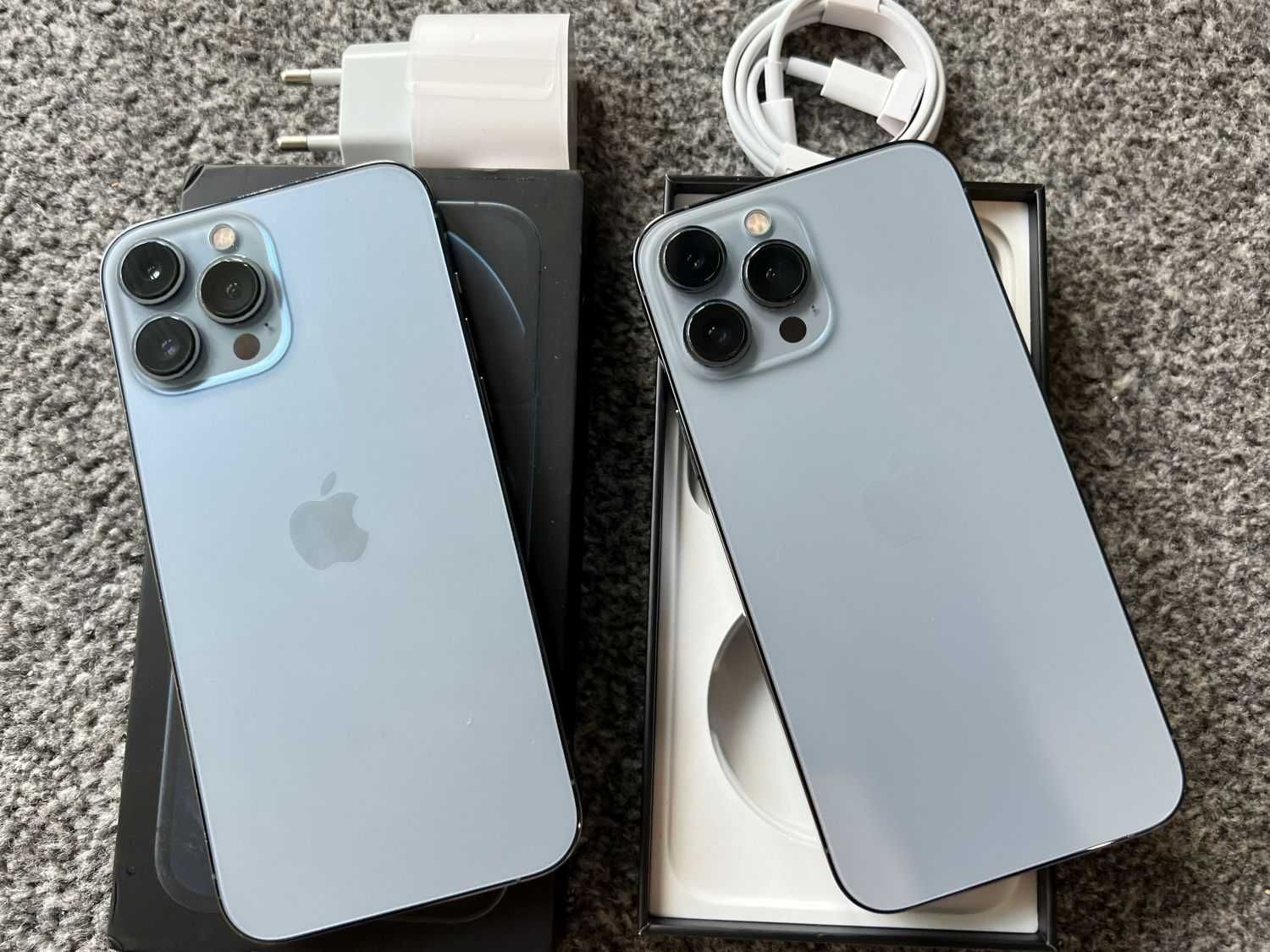 iPhone 13 Pro Max 512GB BLUE NIEBIESKI Pacific Bateria 96% Gwarancja