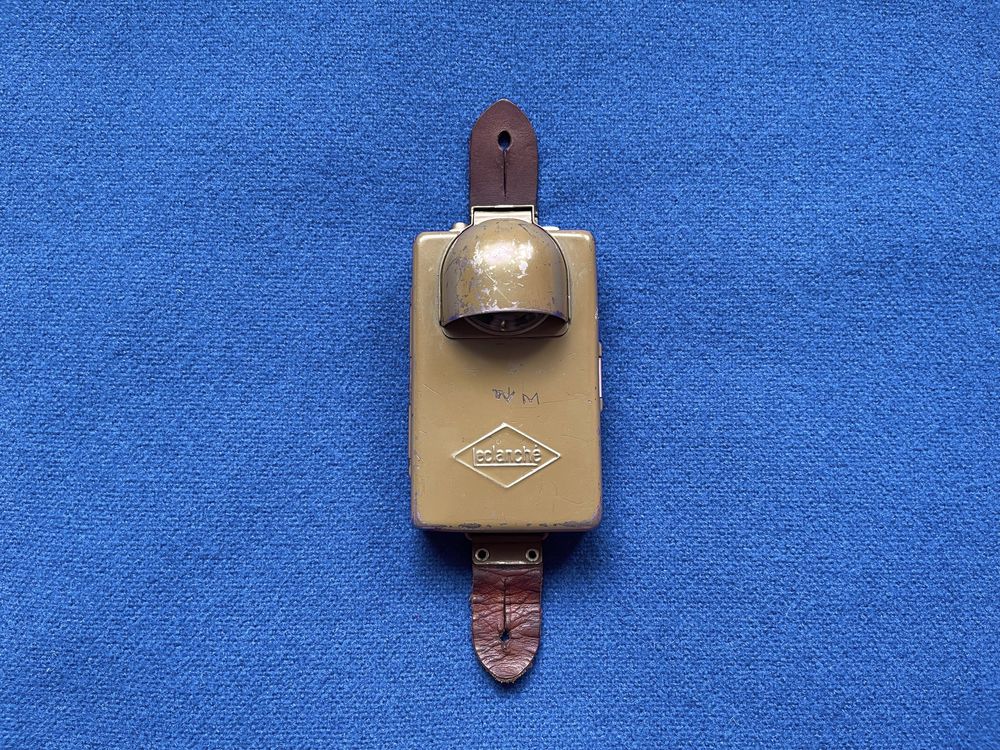 Latarka Leclanche Luftwaffe SA Wehrmacht wojskowa sygnał Mors oryginał