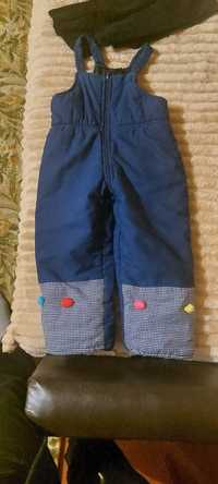 Теплі штани-комбінезон для дівчинки/хлопчика на 3-4-5 років