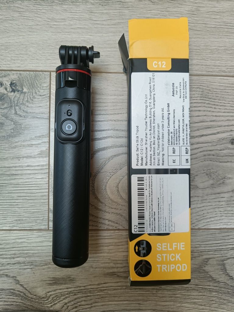 Statyw Selfie z Pilotem Bluetooth - HIT!