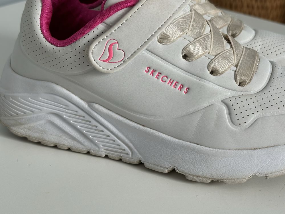 Sneakersy Skechers Uno Lite 310451L/WHP Biały