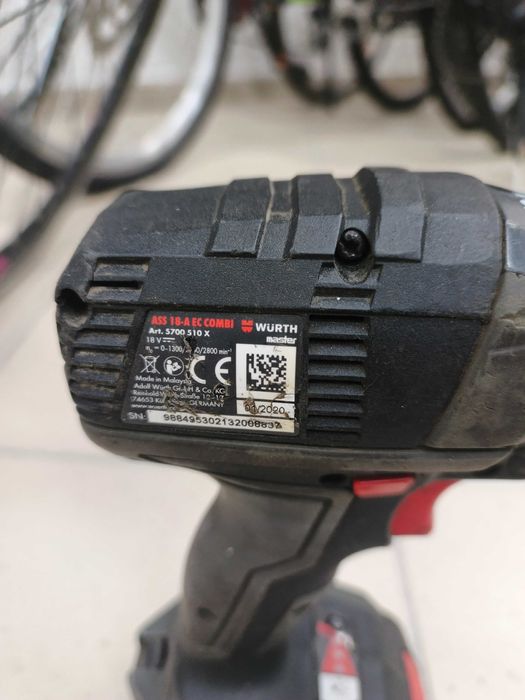 Zakrętarka udarowa Wurth ASS 18-A EC COMBI 18V 5.0 Ah 185 Nm