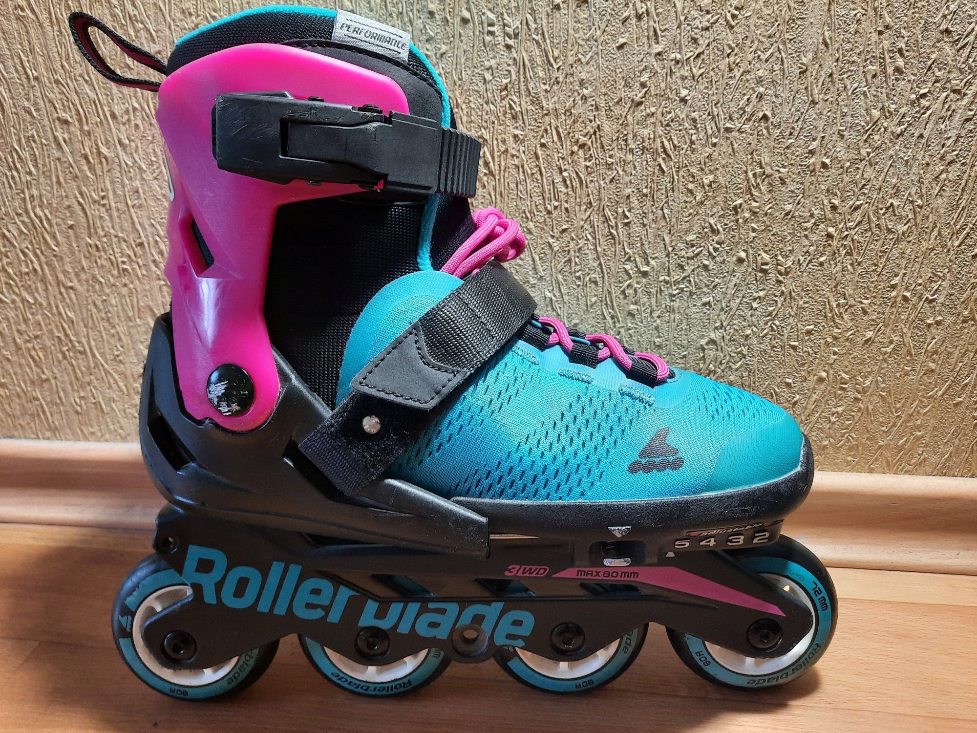 Детские ролики Rollerblade Microblade G Emerald Green 33-36,5