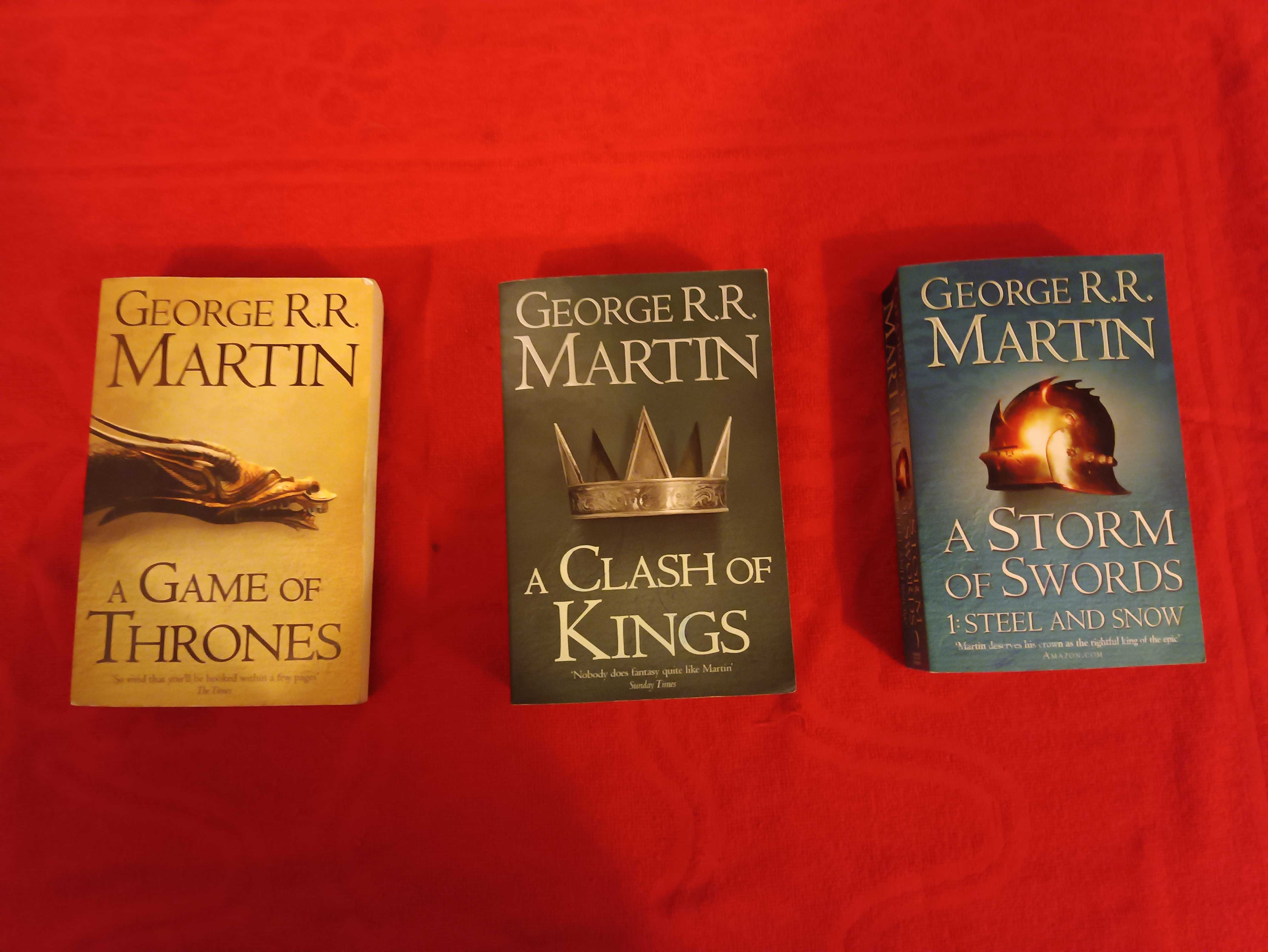 Gra o tron, 3 tomy po angielsku Game of Thrones