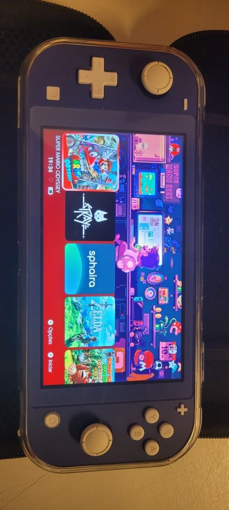 Nintendo Switch Lite desbloqueado (modchip)